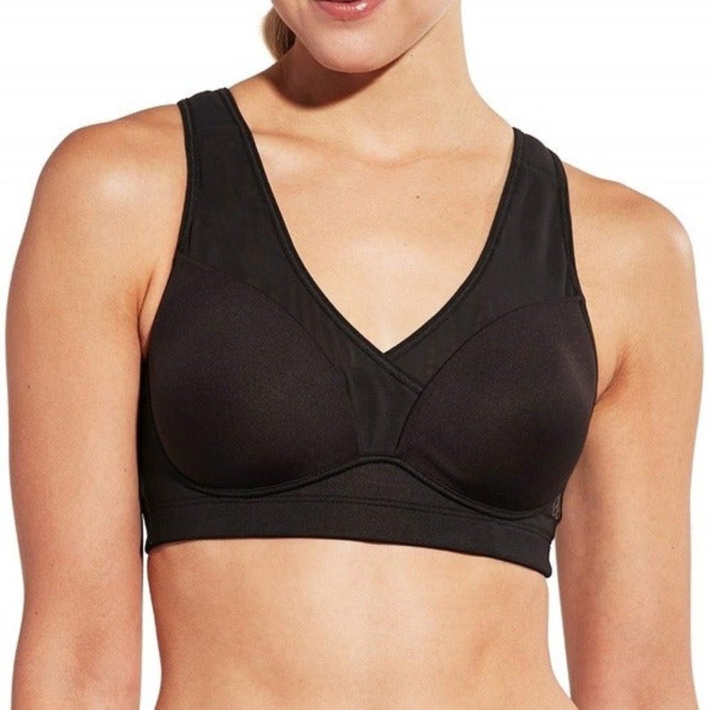 Calia Strength Cross Front High Impact Sports Bra